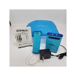 Zone Mini Iinteractive Gaming System Gaming on the go Compact Size Travel Blue